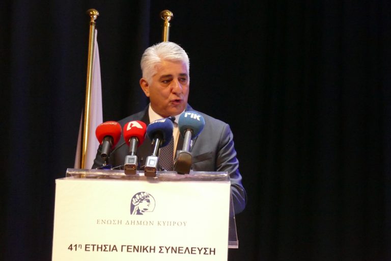 Ο γ.γ. της ΚΕΔΕ Δ. Καφαντάρης στη 41η Γενική Συνέλευση της Ένωσης Δήμων Κύπρου