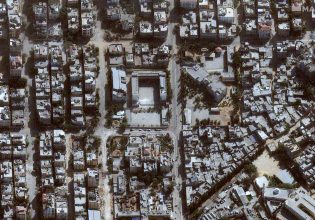 Γάζα: Οι θέσεις του ισραηλινού στρατού κοντά στο νοσοκομείο Αλ Σίφα – Δορυφορική εικόνα