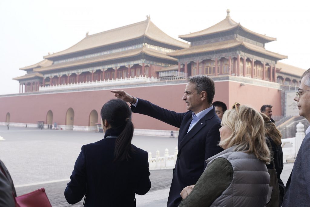 Κυριάκος Μητσοτάκης: Επίσημη επίσκεψη στην Κίνα και ξενάγηση στην Απαγορευμένη Πόλη