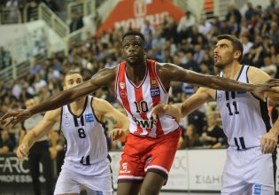 ΠΑΟΚ – Ολυμπιακός 63-77: Εφυγαν με το διπλό από την Πυλαία οι Ερυθρόλευκοι