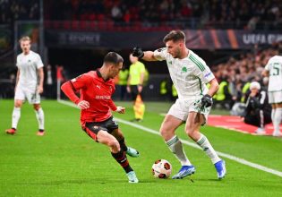 Ρεν – Παναθηναϊκός 3-1: «Στριπτίζ» από τους 10 Γάλλους