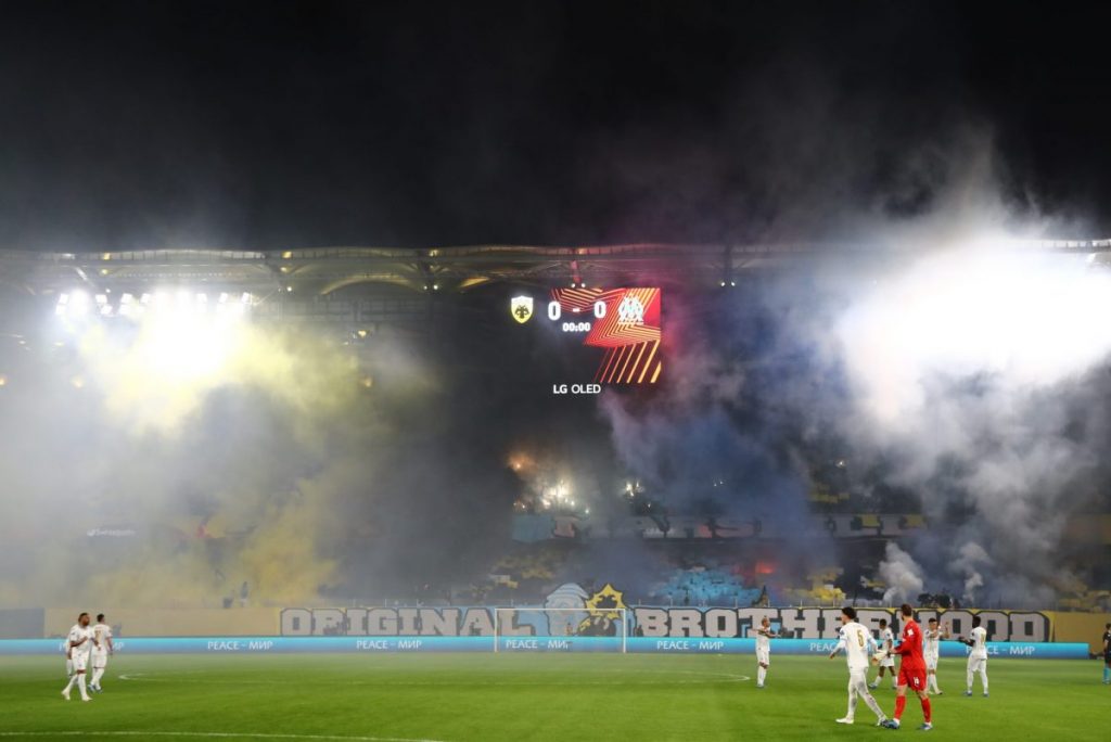 Βαριά «καμπάνα» από την UEFA στην ΑΕΚ για όσα έγιναν στο ματς με τη Μαρσέιγ