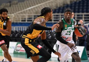 Παναθηναϊκός – ΑΕΚ 86-85: Ο Ναν έσωσε τους «πράσινους»