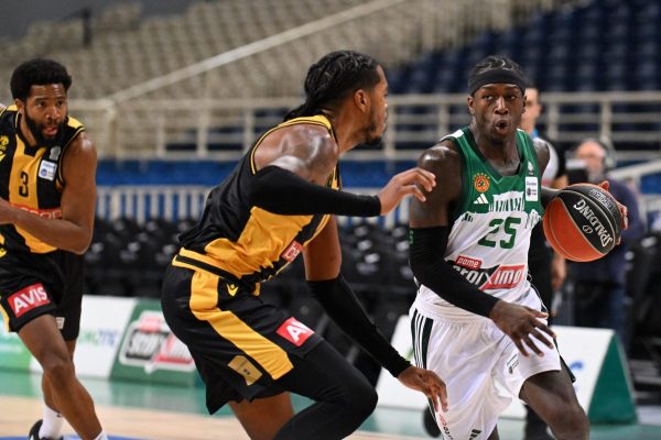 Παναθηναϊκός – ΑΕΚ 86-85: Ο Ναν έσωσε τους «πράσινους»