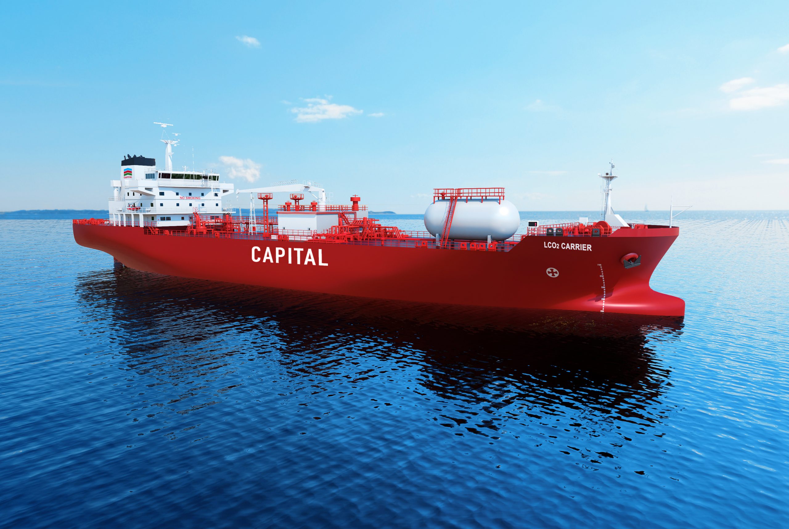 Capital Gas: Συνεργάζεται με τον LR για τα δύο πρώτα πλοία μεταφοράς CO2