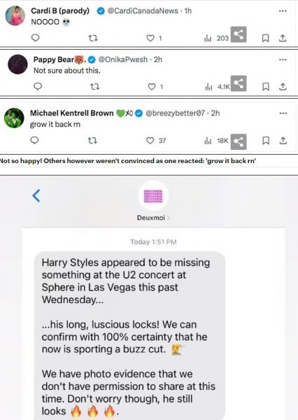 Σχόλια θαυμαστών για το νέο κούρεμα του Χάρι Στάιλς