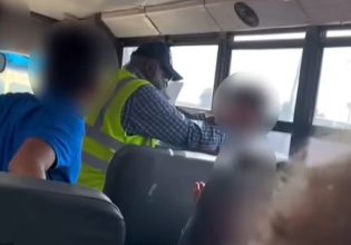 ΗΠΑ: Οδηγός σχολικού χαστουκίζει και πνίγει μαθητή – «Άφησέ τον» φώναζαν οι συμμαθητές του