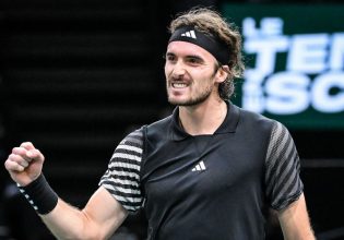 Ασταμάτητος ο Τσιτσιπάς: Πέρασε στα ημιτελικά του Παρισιού (2-0)