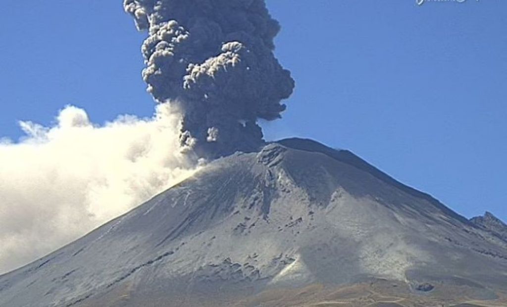 Μεξικό: Εξερράγη το ηφαίστειο Ποποκατεπέτλ – Απομακρύνονται από τις κοντινές περιοχές οι πολίτες