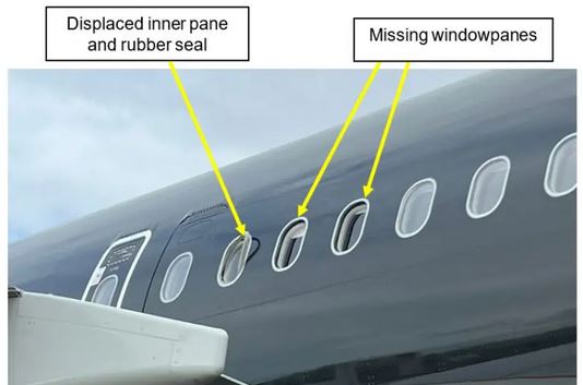 Βρετανία: Αεροπλάνο έκανε πτήση με δύο σπασμένα παράθυρα