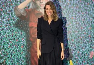 Η Βίκυ Καγιά στην πρεμιέρα της ταινίας της στο Φεστιβάλ Θεσσαλονίκης