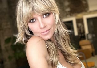 Χάιντι Κλουμ: Πήγε σε αγώνα της Φόρμουλα 1 φορώντας μόνο σακάκι