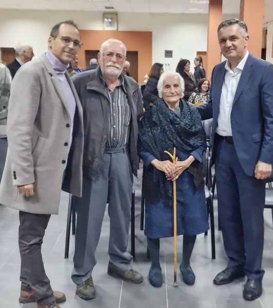 Ετών 103 – Η ηρωίδα γυναίκα της Πίνδου τιμήθηκε από την Περιφέρεια
