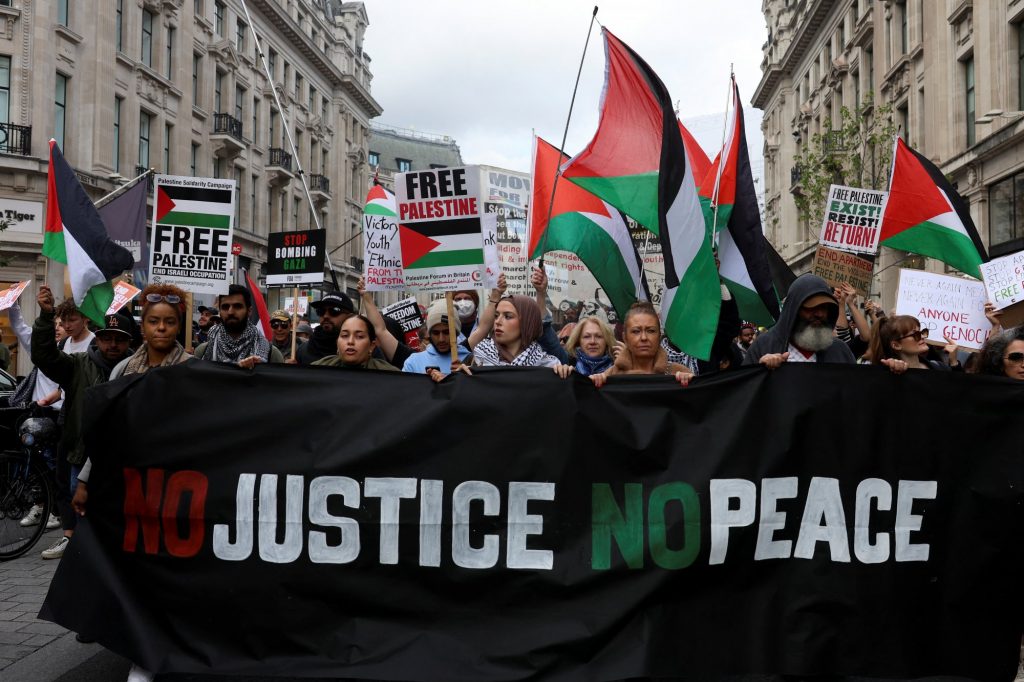 Ισραήλ: Το 38% των παγκόσμιων διαδηλώσεων γίνεται για τον πόλεμο –  Το 90% υπέρ των Παλαιστινίων