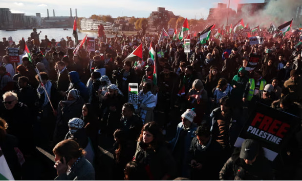 Λονδίνο: Σε συναγερμό η αστυνομία λόγω της αναμενόμενης μεγάλης διαδήλωσης υπέρ των Παλαιστινίων