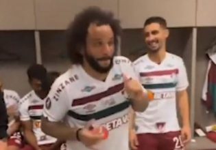 Έπος: Ο ξέφρενος χορός του Μαρσέλο στο «Μαρακανά» μετά την κατάκτηση του Copa Libertadores (vid)