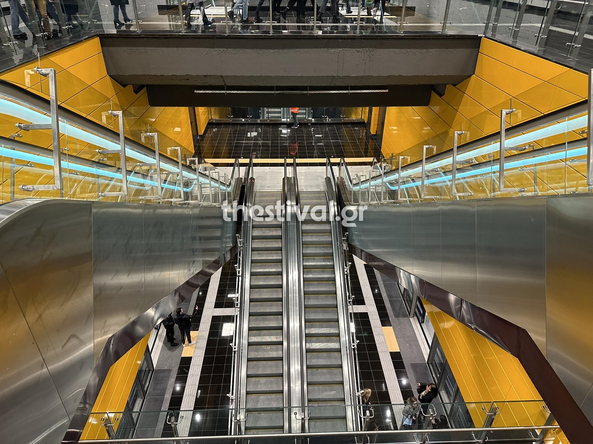 Θεσσαλονίκη: Πότε μπαίνει σε λειτουργία το Μετρό; - Εντυπωσιακές εικόνες από τον σταθμό «Αγ. Σοφία»