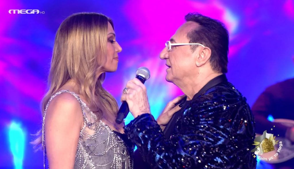 Λευτέρης Πανταζής και Έλλη Κοκκίνου σε τραγούδι «έκπληξη» στο «Σπίτι με το MEGA»