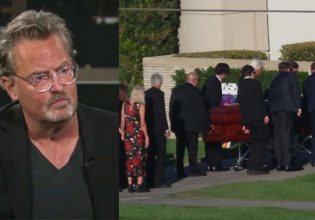 Μάθιου Πέρι: Στιγμιότυπα από την κηδεία του – Ποιοι έδωσαν το «παρών»