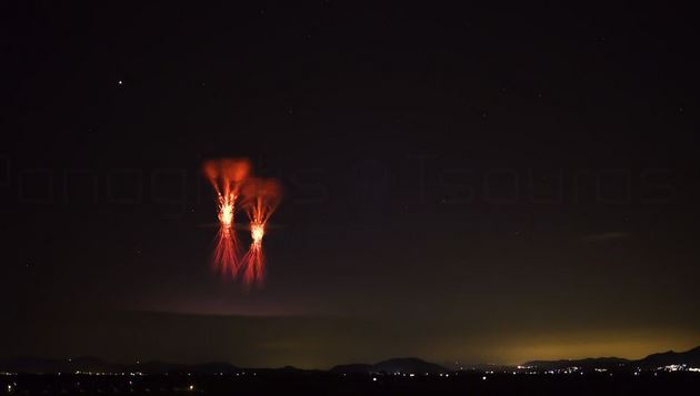 Σάκης Αρναούτογλου: Τι είναι τα red sprites που κοκκίνησαν τον ουρανό του Αιγαίου