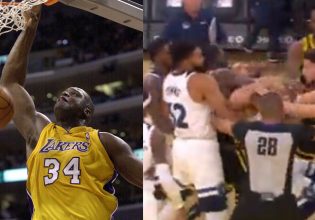 Σακίλ Ο’Νιλ: Στο πλευρό του Ντρέιμοντ Γκριν για το κεφαλοκλείδωμα στον Γκομπέρ – «Θα έκανα το ίδιο»