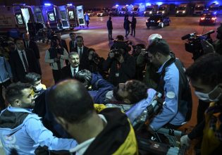 Τουρκία: Εφθασαν στην Αγκυρα 27 καρκινοπαθείς από τη Λωρίδα της Γάζας