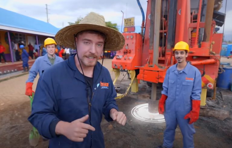 MrBeast: Ο YouTuber πρότυπο – Άνοιξε 100 πηγάδια με καθαρό νερό στην Αφρική