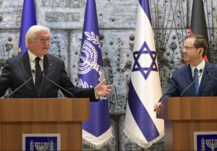 Ισραήλ: «Αταλάντευτα υπέρ του Ισραήλ που αντιμετωπίζει υπαρξιακό κίνδυνο» δηλώνει ο Γερμανός πρόεδρος