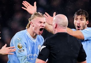 Η φάση που εξόργισε τη Σίτι: Ο Χούπερ έκοψε το τετ α τετ για να δώσει φάουλ στον Χάαλαντ (pic, vid)