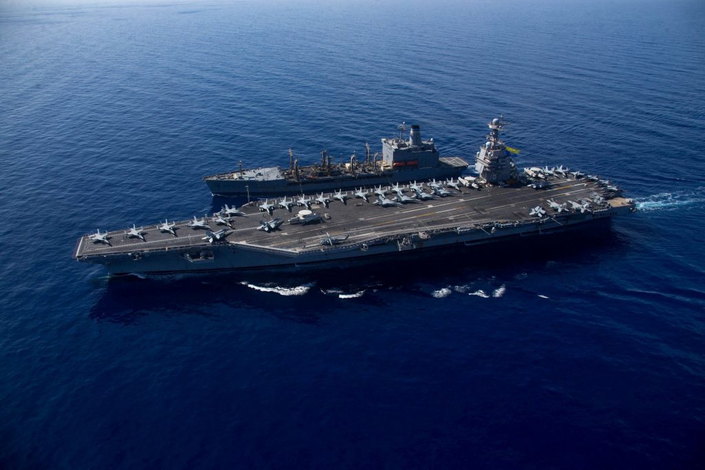 Κρήτη: Ξανά στη Σούδα το αμερικανικό αεροπλανοφόρο «USS Gerald R. Ford»