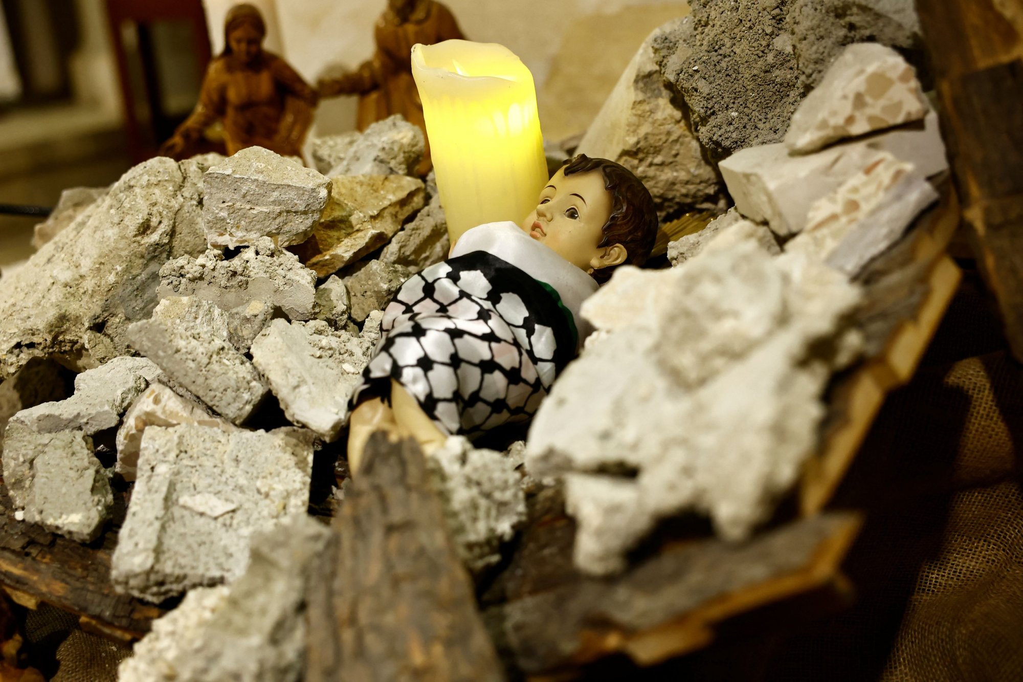 Πόλεμος στη Γάζα: «Αν ο Ιησούς γεννιόταν σήμερα, θα γεννιόταν ανάμεσα στα ερείπια»
