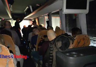 Εκδρομή που μετατράπηκε σε χριστουγεννιάτικο εφιάλτη – Εκατό Θεσσαλονικείς εγκλωβισμένοι στα χιόνια για ώρες