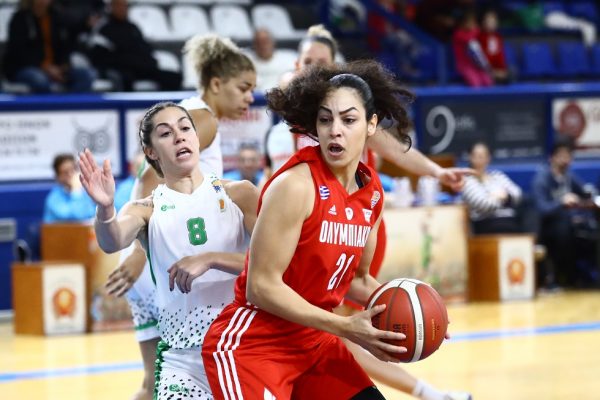 Εύνικος – Ολυμπιακός 41-79: Εύκολο μεσημέρι για τις Ερυθρόλευκες