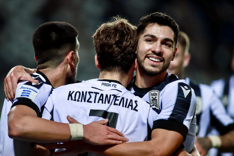 ΠΑΟΚ-Λαμία 3-0: Τρίποντο με πρωταγωνιστή τον Κωνσταντέλια
