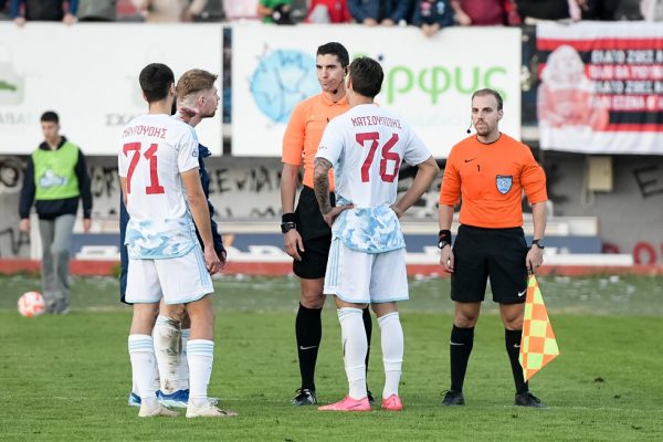 Ολυμπιακός Β’: Φάουλ στον Μπα πριν την ισοφάριση της Παναχαϊκής (vid)