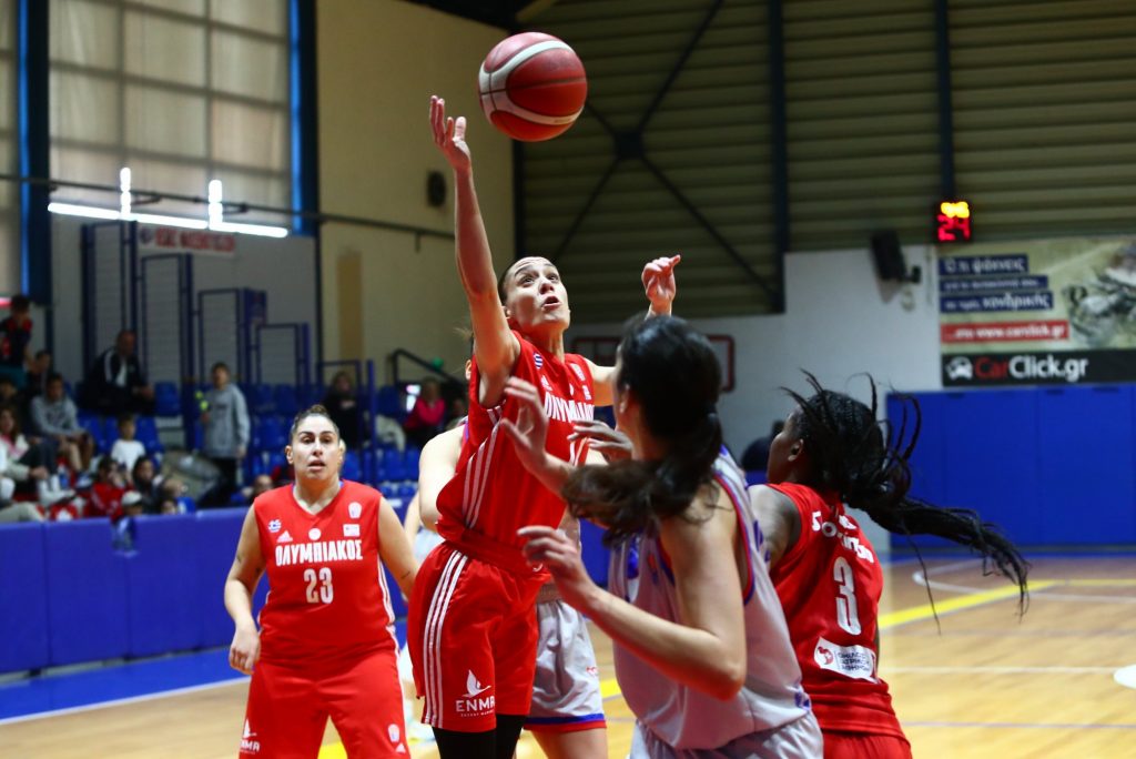 Πρωτέας Βούλας – Ολυμπιακός 56-77: Άνετη νίκη πριν την ευρωπαϊκή μάχη με την TTT Ρίγα