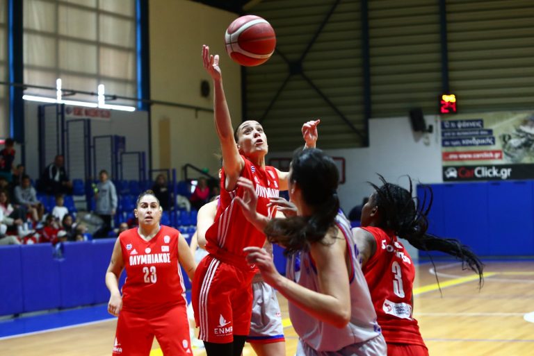 Πρωτέας Βούλας – Ολυμπιακός 56-77: Άνετη νίκη πριν την ευρωπαϊκή μάχη με την TTT Ρίγα