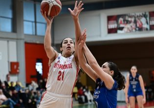 Ολυμπιακός – Ελευθερία Μοσχάτου 110-54: Εκκωφαντική εμφάνιση από τις «Ερυθρόλευκες»