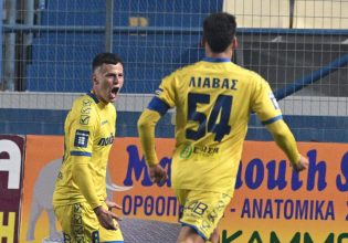 Με γκολάρα του Μπαλντασάρα ισοφάρισε σε 2-2 ο Παναιτωλικός την ΑΕΚ (vid)