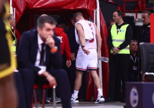 Ολυμπιακός: Ανησυχία για Γουόκαπ, τραυματίστηκε στο παιχνίδι με τον Αρη