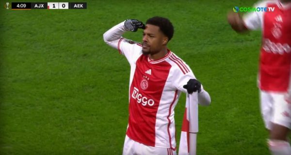 Εντυπωσιακό εικοσάλεπτο στο Άμστερνταμ με τρία γκολ – Προηγείται 2-1 ο Άγιαξ (vids)