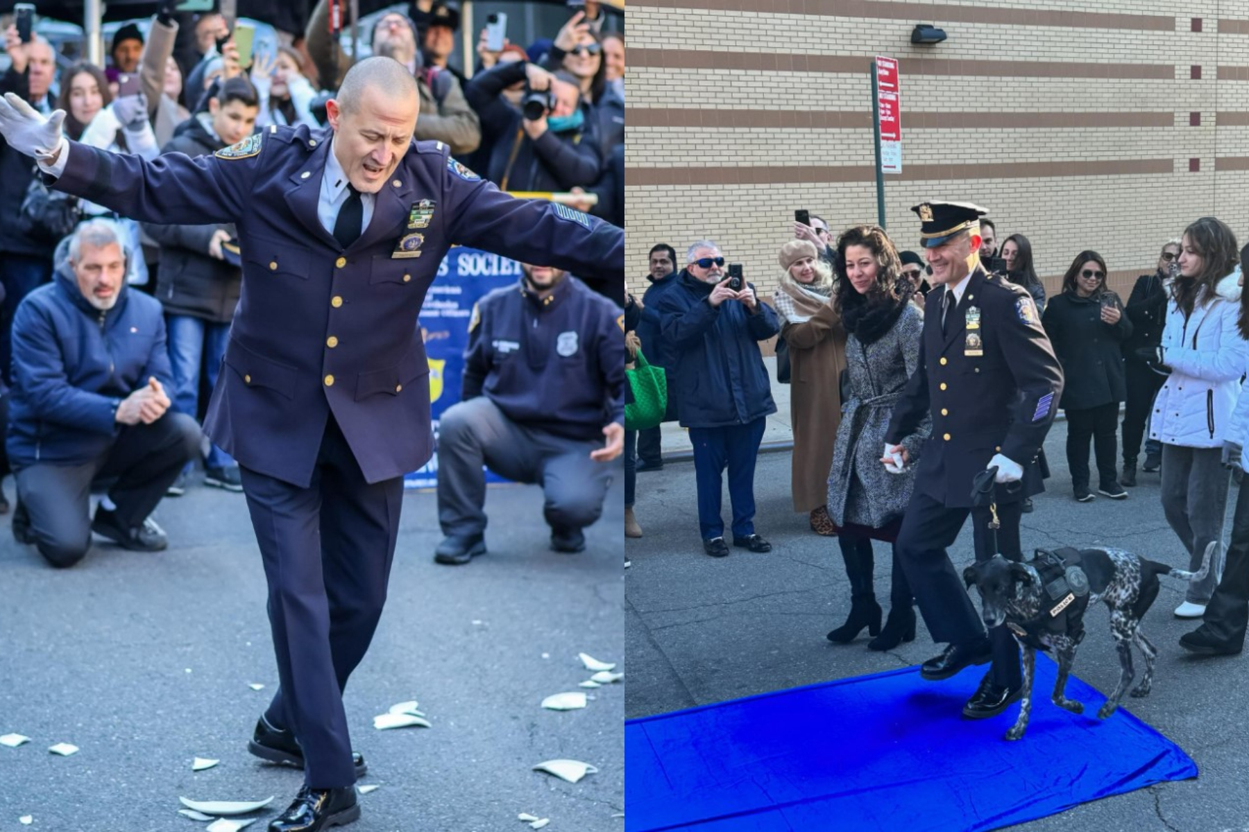 Νέα Υόρκη: Έλληνας διοικητής της Αστυνομίας συνταξιοδοτήθηκε με... νησιώτικα και ζεϊμπέκικο