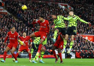 Λίβερπουλ – Άρσεναλ 1-1: Έμεινε «όρθια» στο Άνφιλντ και παρέμεινε στην κορυφή!