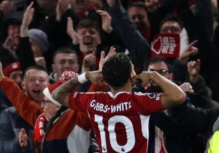 Σπουδαία Νότιγχαμ, «πάτησε» την Μάντσεστερ Γιουνάιτεντ (2-1)