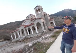 Τρίκαλα: Αυτή είναι η viral εκκλησία που γέρνει – Έχει κλίση 17 μοιρών