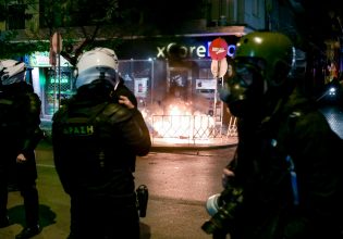 Αλέξης Γρηγορόπουλος: Επεισόδια στο κέντρο της Θεσσαλονίκης μετά την πορεία για την επέτειο δολοφονίας