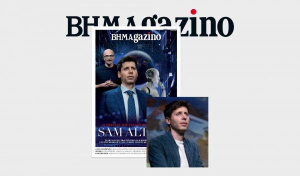 Το «BHMAGAZINO» με τον μεσσία της Τεχνητής Νοημοσύνης Sam Altman στο εξώφυλλο