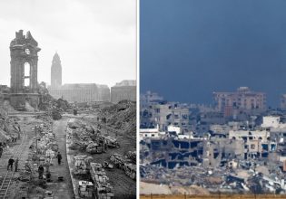 Από τη Δρέσδη στη Γάζα – «Νετανιάχου σταμάτα να αντιγράφεις τις τακτικές Συμμάχων και Ναζί του Β΄ ΠΠ»