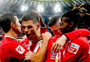 Μπιλμπάο – Ατλέτικο Μαδρίτης 2-0: Η ομάδα του Βαλβέρδε «πάτησε» τους Ροχιμπλάνκος