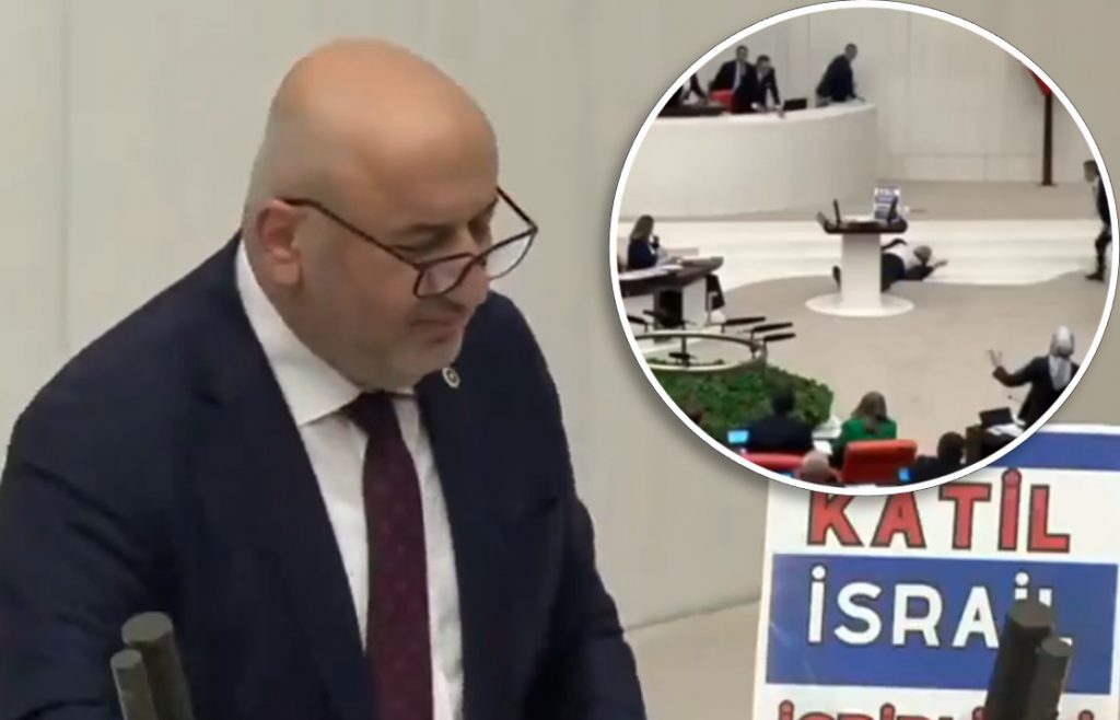 Τούρκος βουλευτής κατέρρευσε την ώρα που βρισκόταν στο βήμα